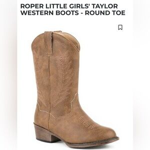 Roper Little Girls’ Taylor Western Boots